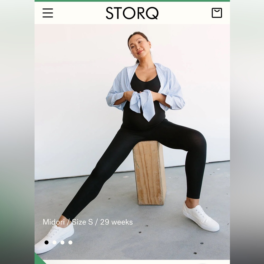 STORQ - Layer Up Bodysuit/catsuite - Size 2 black